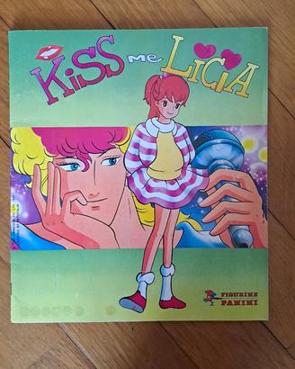 Album Figurine Kiss Me Licia Panini COMPLETO 1985