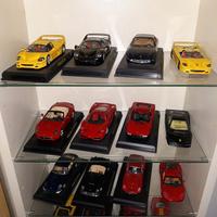 COLLEZIONE MODELLINI FERRARI SCALA 1:43
