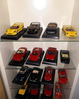 COLLEZIONE MODELLINI FERRARI SCALA 1:43