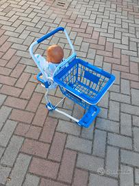 carrello della spesa giocattolo di Cicciobello
