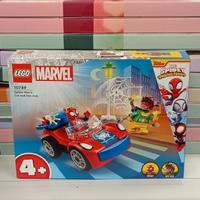 Set Lego Marvel Auto Spiderman e Doc Ock