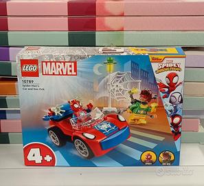 Set Lego Marvel Auto Spiderman e Doc Ock