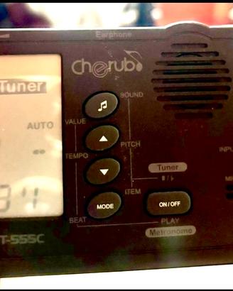 ACCORDATORE , METRONOMO e GENERATORE Sonoro