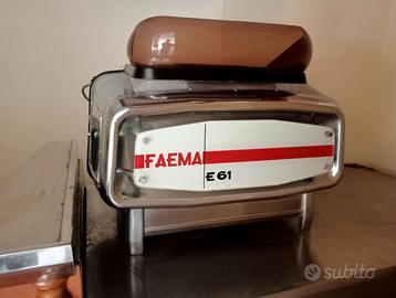 Macchina caffè vintage FAEMA E61 2 gruppi