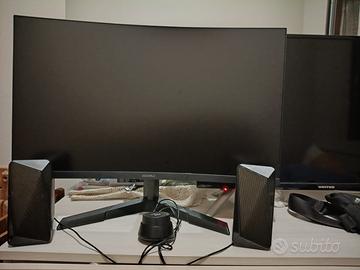 Monitor koorui completo di casse