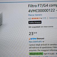 filtro per VMC
