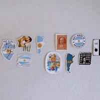 Set di adesivi decorativi a tema Argentina