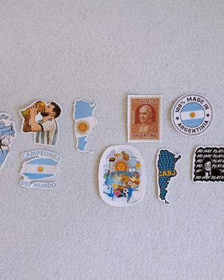 Set di adesivi decorativi a tema Argentina