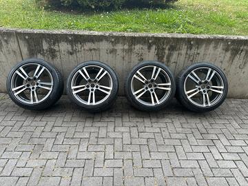 4 cerchi originali Porsche  20” + gomme Pirelli PZ