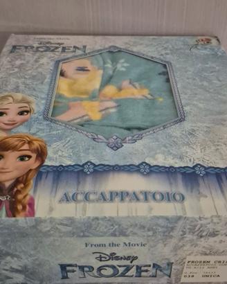 NUOVO accappatoio Caleffi Disney frozen 8 - 10 y