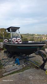 saver 5.75 con motore Honda bf40 60e 2016