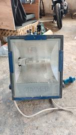 faro da cantiere gewiss a lampada 