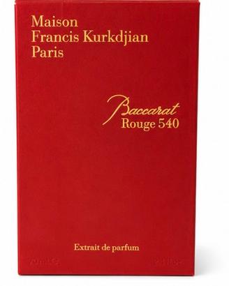 Baccarat Rouge 540 di Maison Francis Kurkdjian.