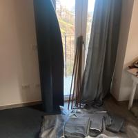 3 tende scuranti + moquette 22m + bastoni e access