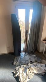 3 tende scuranti + moquette 22m + bastoni e access