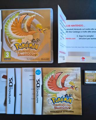 Pokémon versione Oro HeartGold Nintendo DS