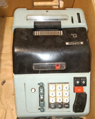 Olivetti calcolatrice vintage