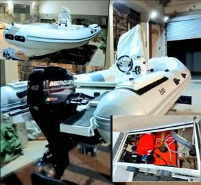 Bat 5.90 con motore Mercury 40 pro