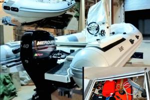 Bat 5.90 con motore Mercury 40 pro