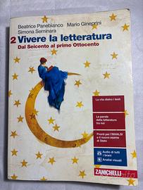 Libro italiano vivere la letteratura