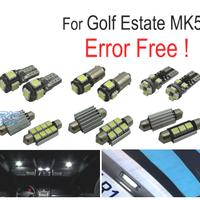 KIT 14 LAMPADE LED INTERNE PER VOLKSWAGEN VW GOLF 