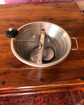 Passaverdura manuale professionale acciaio inox
