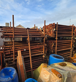 Puntelli da armatura 3.6mt piastra x 7 euro