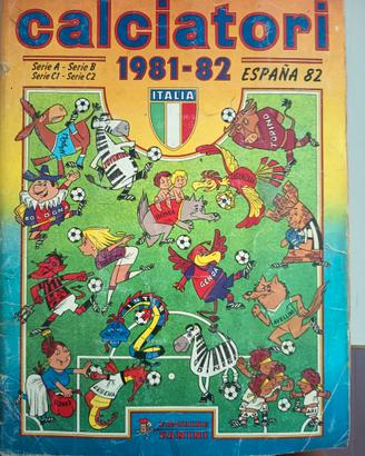 Album calciatori figurine Panini 1981/82. Completo