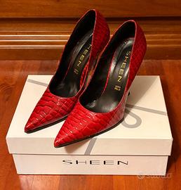 Scarpe Décolleté Rosse (Brand SHEEN)