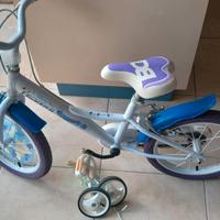 BICICLETTA BAMBINA FROZEN 2 PARI AL NUOVO 