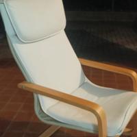poltrona legno panna/beige