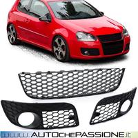 kit griglie anteriori per Golf 5 GTI/GT