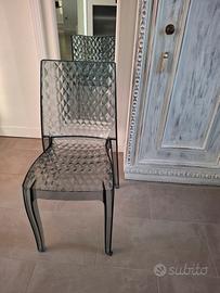 sedia plexiglas 