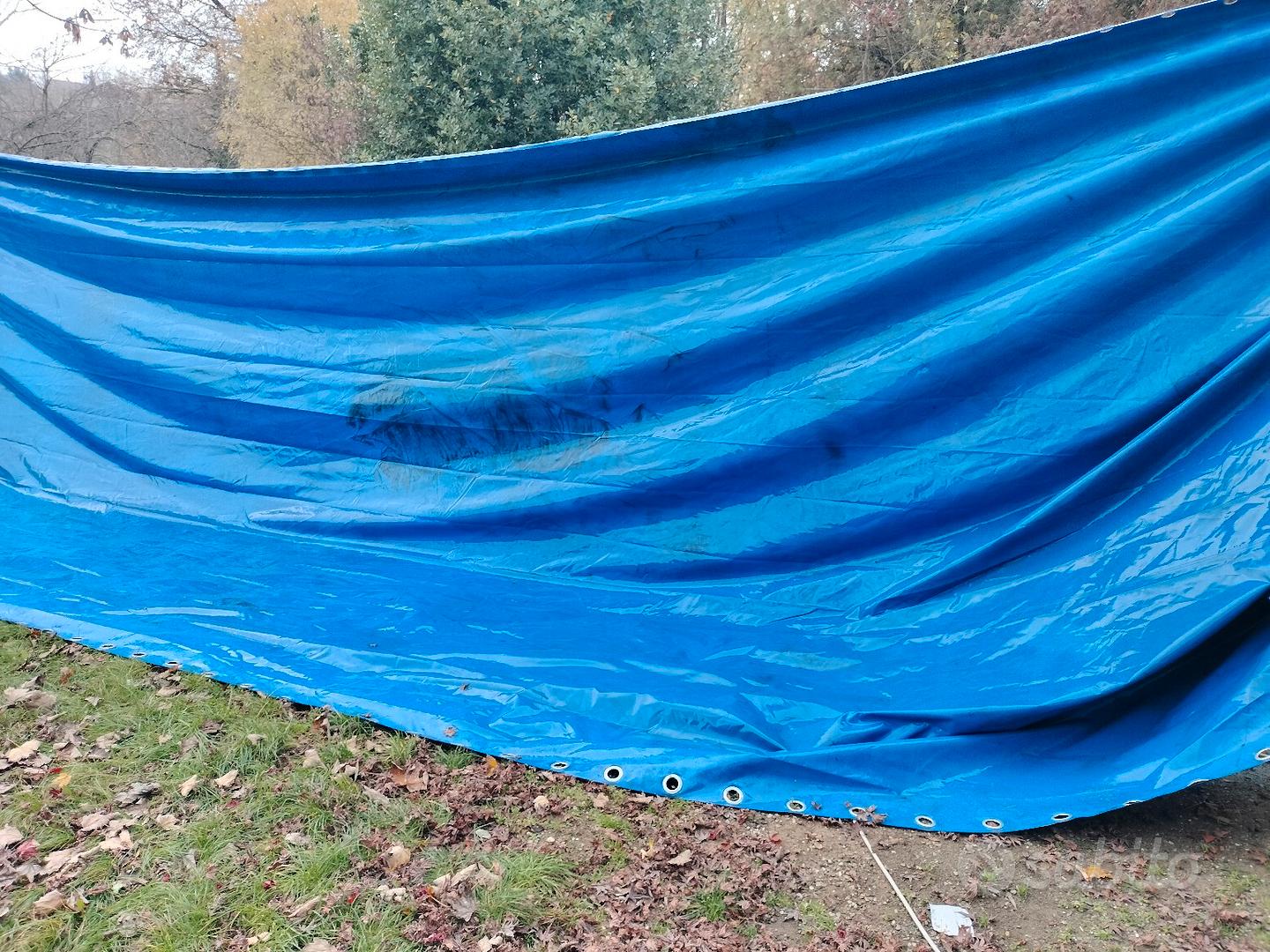 Telo copritutto in plastica telone per pittura imbianchino rotolo da 25