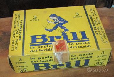 BRILL lucido da scarpe vintage confez.36pz