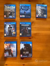 Videogiochi vari Playstation 4