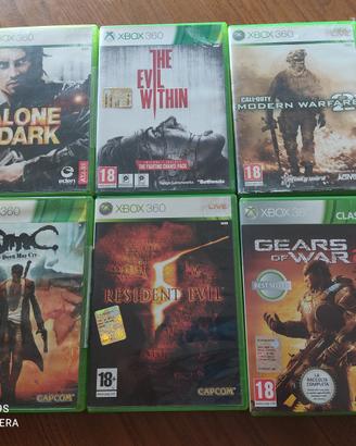 Xbox360 - giochi vari - usati perfetti