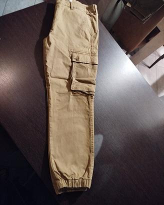 pantalone Cargo colore beige tg 52