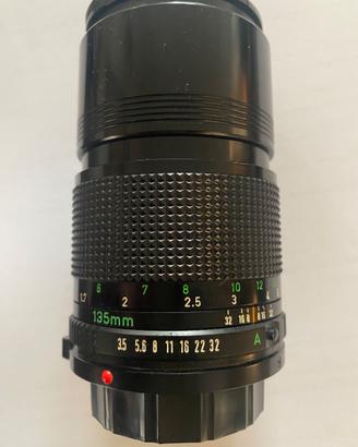 Obiettivo Canon 135 mm