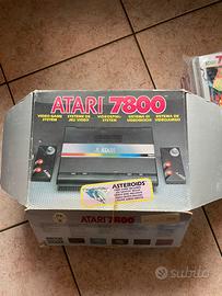 Atari 7800 compreso di giochi