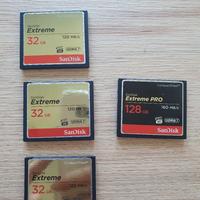 Schede di memoria CompactFlash Sandisk 