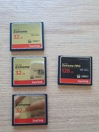 Schede di memoria CompactFlash Sandisk 