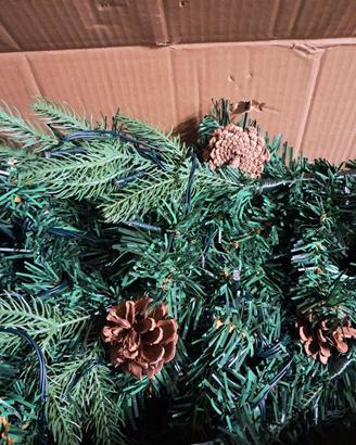 Albero di Natale con luci integrate