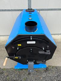 CALDAIA A LEGNA BRUCIATUTTO C/PUFFER ACS da 34kw