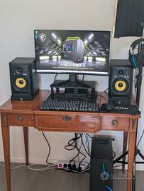 MSI i7 RTX4060 Ti 16GB Monitor 180Hz Garanzia 2027
