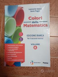 Libro "Colori della matematica" volume A