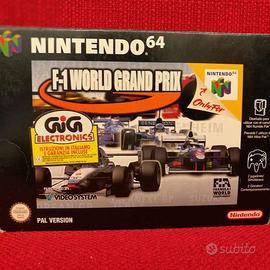 F-1 WORLD GRAND PRIX - NINTENDO 64 - COMPLETO