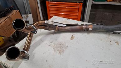 collettore scarico originale honda africa twin