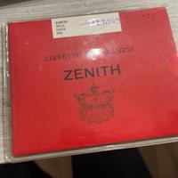 Garanzia Zenith 18kt anni 60