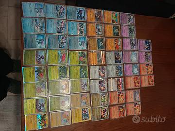 lotto 241 carte pokemon holo 